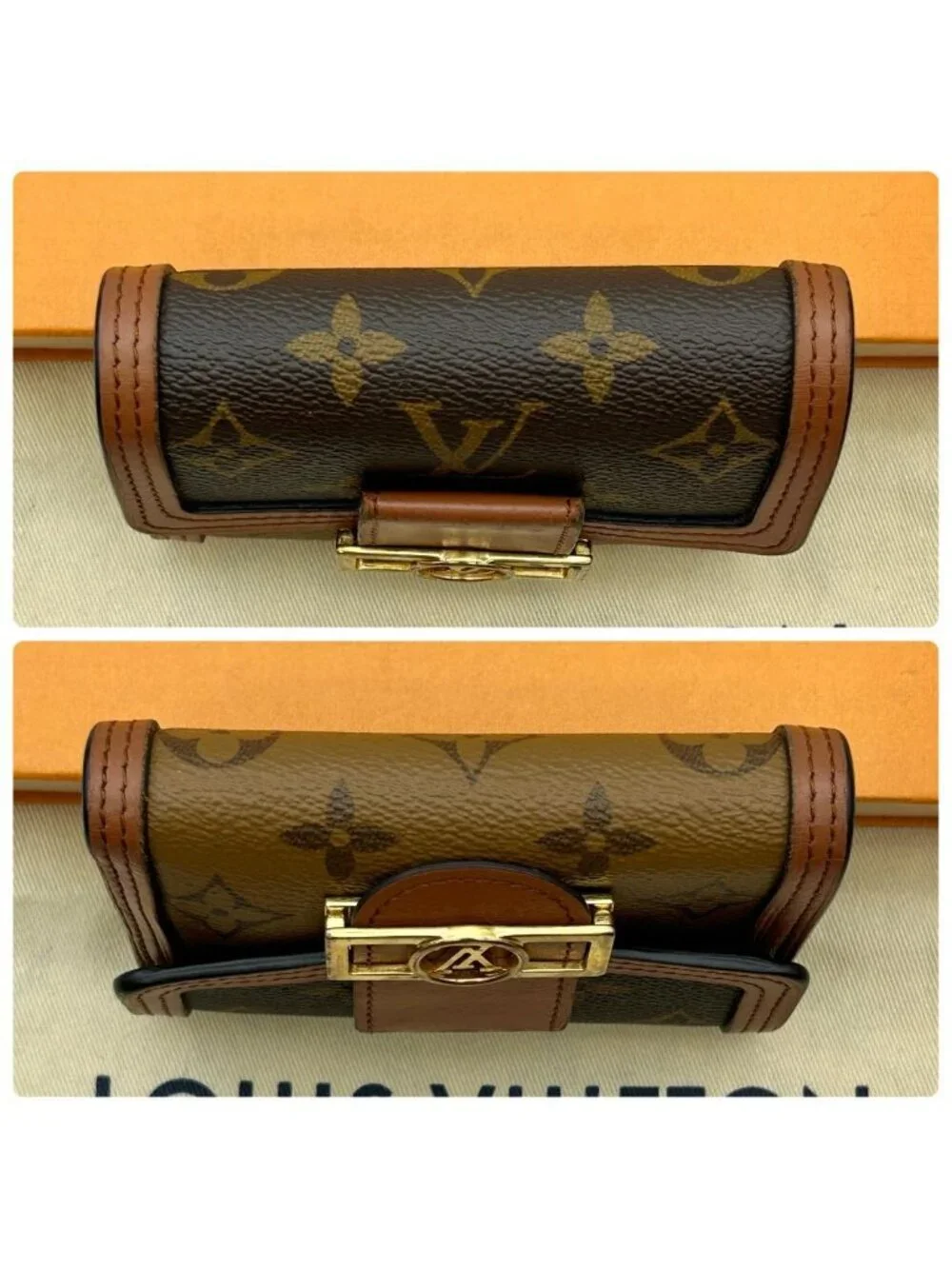 Louis Vuitton Portefeuille Dauphine Compact Fold Wallet